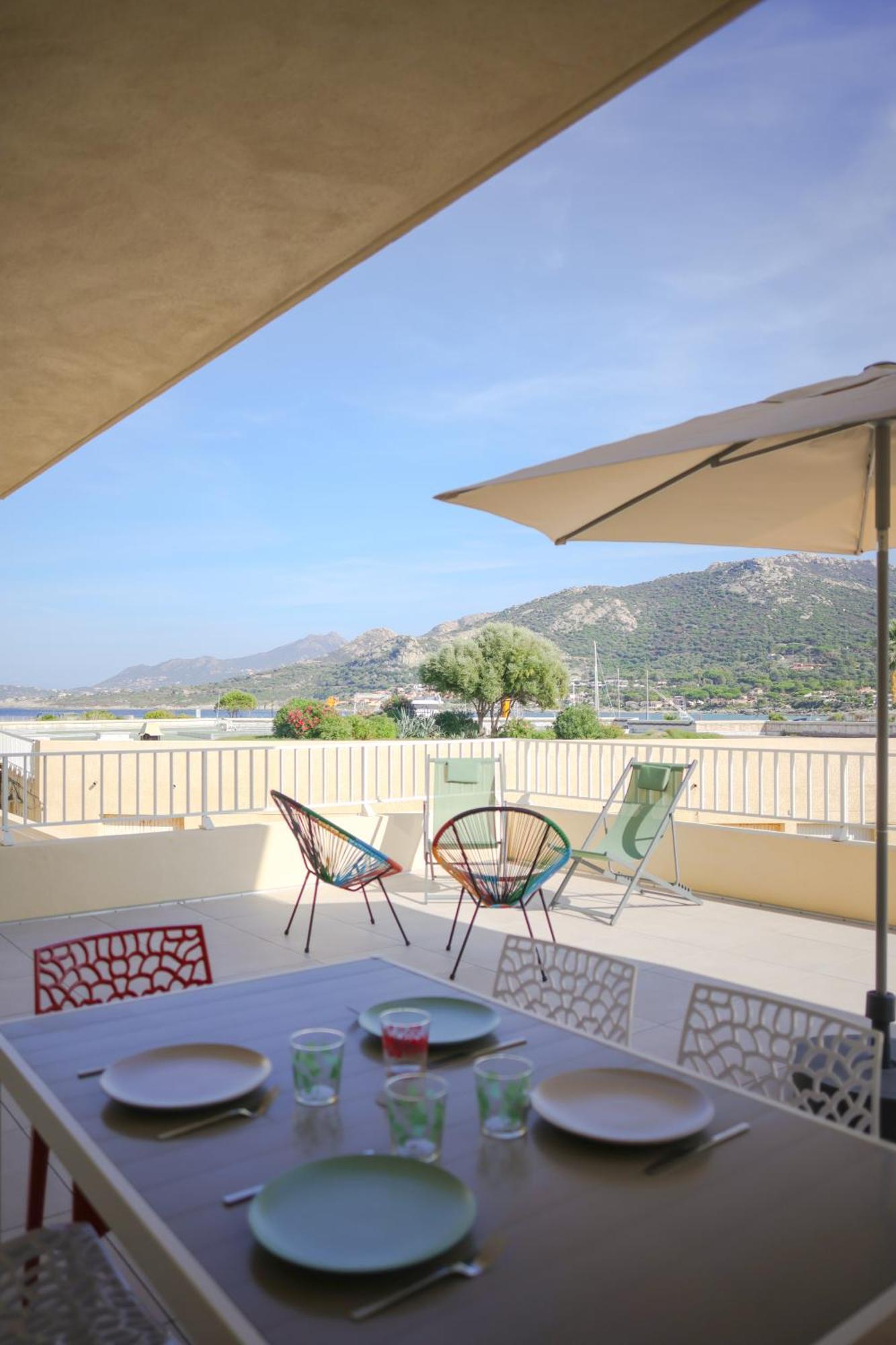 Appartement La Balagne , Bord De Mer, Grande Terrasse, Sant'Ambroggio Lumio  Zewnętrze zdjęcie